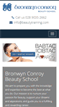 Mobile Screenshot of beautytraining.com